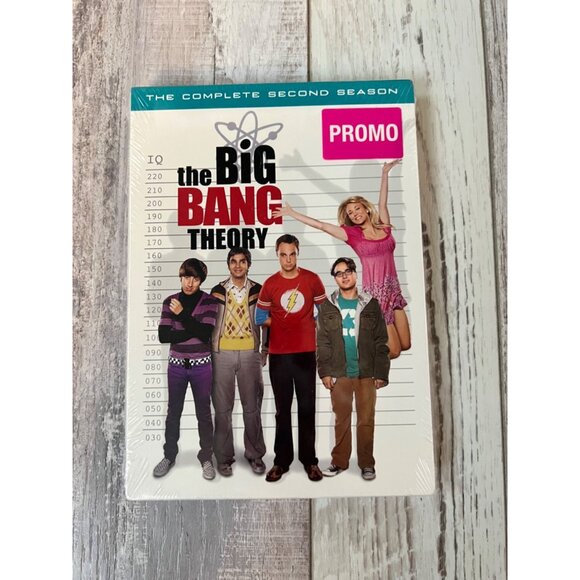 The Big Bang Theory Complete Second Season DVD Promo NEW Sealed - Picture 1 of 4